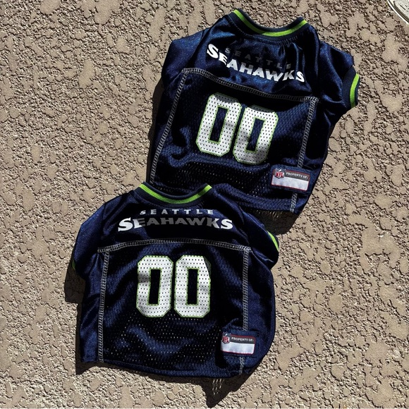 Seattle Seahawks Pet Jersey Size XS NFL Football New - Picture 1 of 2
